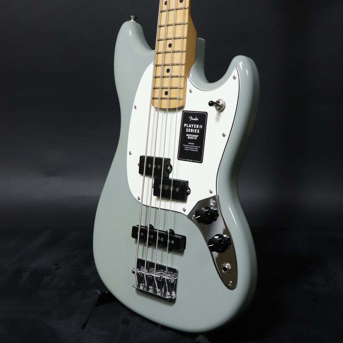 Fender Mustang Bass エレキベース 本体 Fender Player II Mustang Bass PJ Maple Fingerboard Cactus Gray