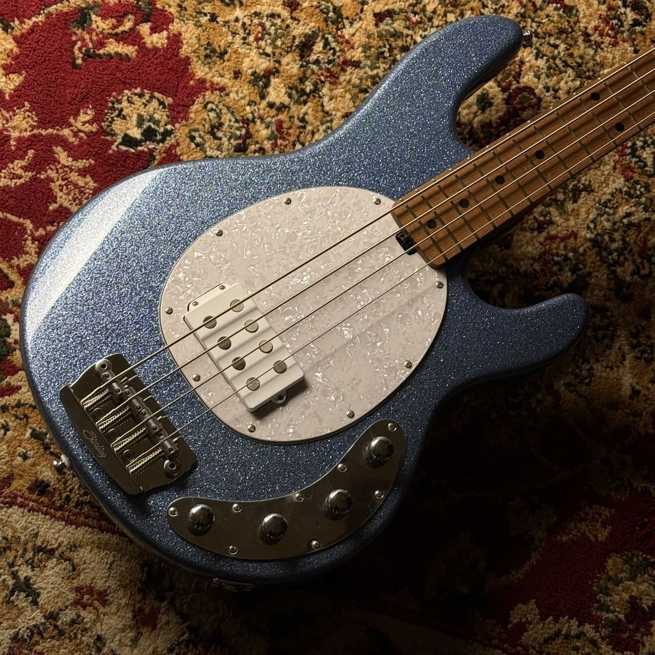 Sterling by MUSIC MAN RAY34 BSK M2 【Blue Sparkle】（新品/送料無料