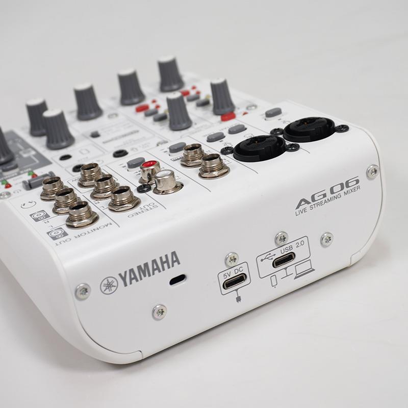 YAMAHA USED 中古 AG06MK2 W (ヤマハ)(USBミキサー)(配信用