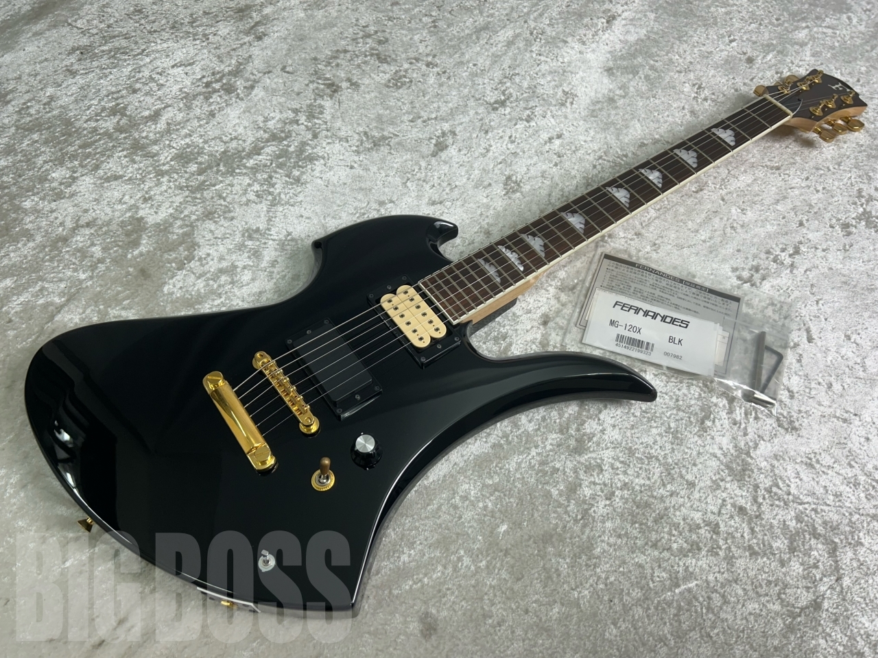 FERNANDES MG-120X (Black)（中古/送料無料）【楽器検索デジマート】