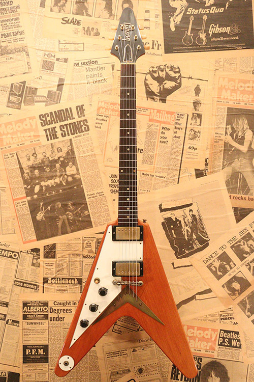 Max Guitars 1990's Korina 1958 Flying V 