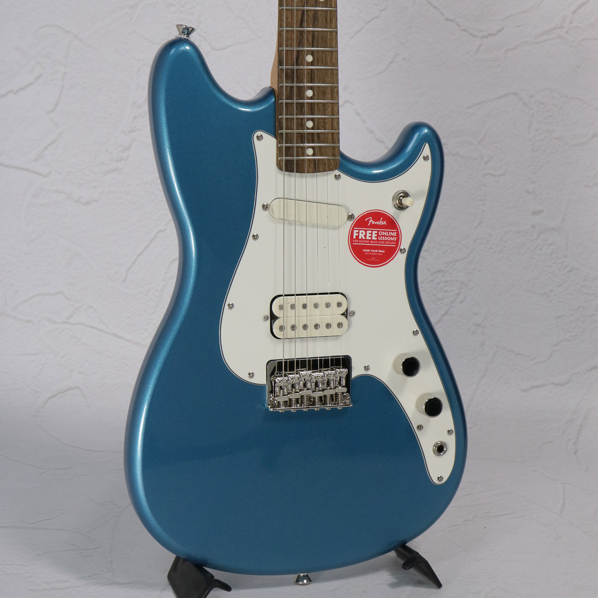 Squier by Fender Classic Vibe Duo-Sonic HS Laurel Lake Placid Blue