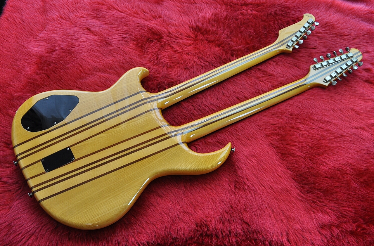 AriaproⅡ ダブルネック エレキギター ハードケース付き ☆【難有り