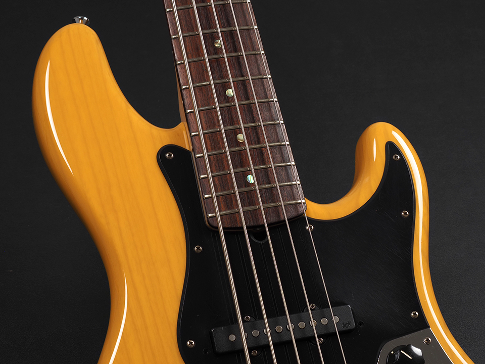 Fender American Deluxe Jazz Bass V 2008年製 ~Butterscotch Blonde
