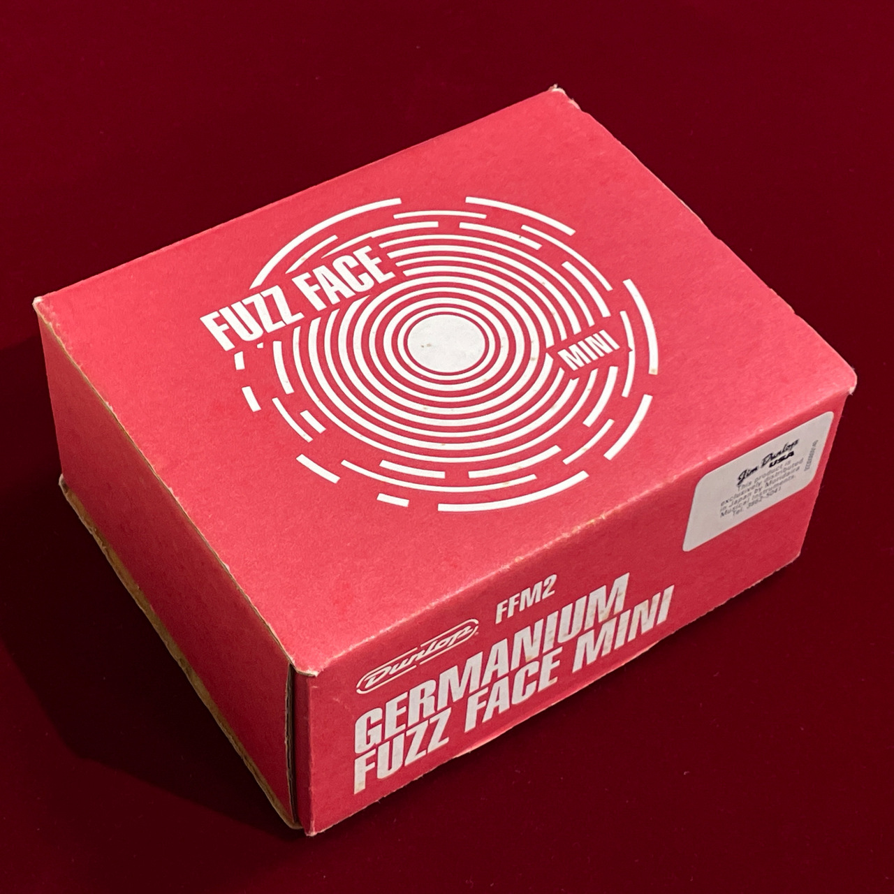 Jim Dunlop Fuzz Face Mini Germanium FFM2 【中古】【箱取説付