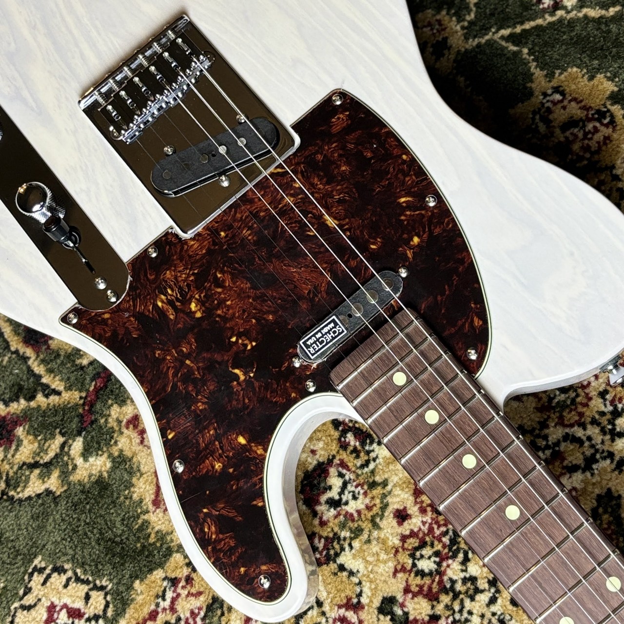 SCHECTER 【2026年8月入荷!現物画像】AC-TK-TE-WH/SIG WH 凛として時雨