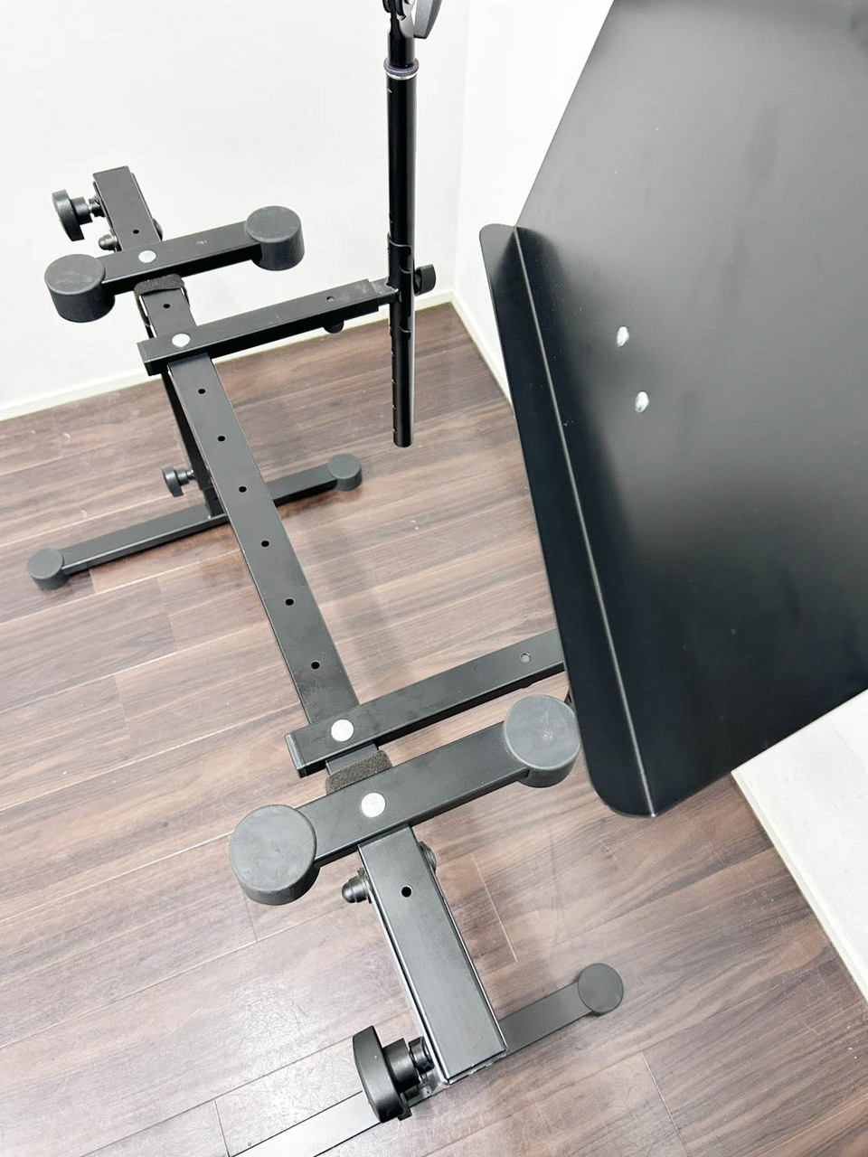 K&M 18820 Omega Pro +譜面台&マイクスタンド（中古/送料無料）【楽器