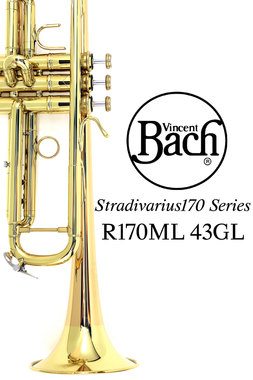 V.Bach R170ML43GL【新品】【リバース管】【43ベル】【ラッカー仕上