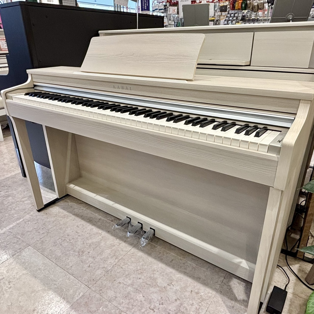 KAWAI 【中古】CN29A プレミアムホワイトメープル【現物写真】（中古