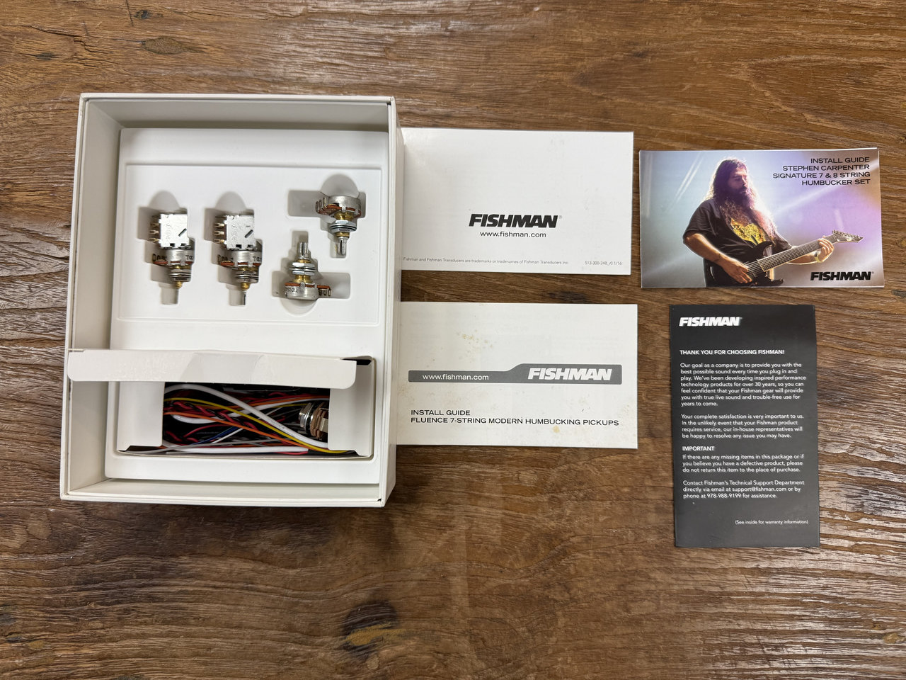 【レア 製造中止 新品未開封】Fishmans『in SSTV 1』 FISHMAN PRF-MS8-SC1（中古）【楽器検索デジマート】
