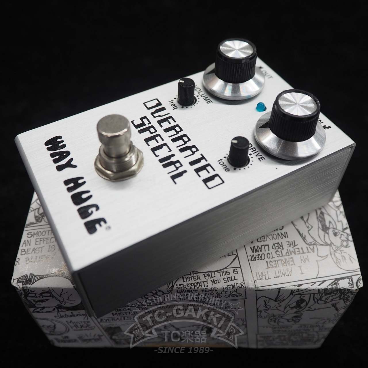 WAY HUGE WM28 OVERRATED SPECIAL オーバードライブ Way Huge Smalls WM28 Overrated Special Overdrive Pedal