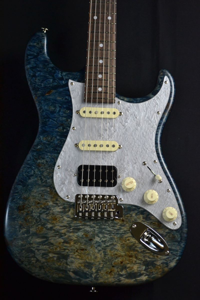 momose MC-Burl Maple EX SSH  #17666【信州ギター祭り2023リターンズ特別生産モデル】【現物画像】（新品/送料無料）【楽器検索デジマート】