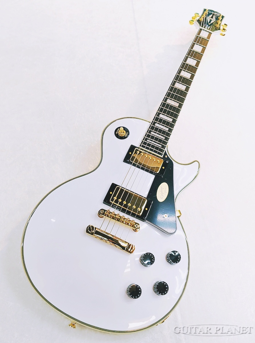Epiphone Les Paul Custom -Alpine White-【25041528900】【4.20
