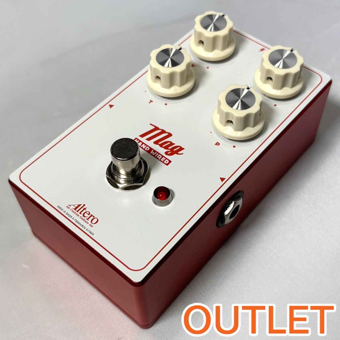 Altero Mag HAND WIRED Distortionディストーション Altero Mag HAND WIRED Distortionディストーション（Mag