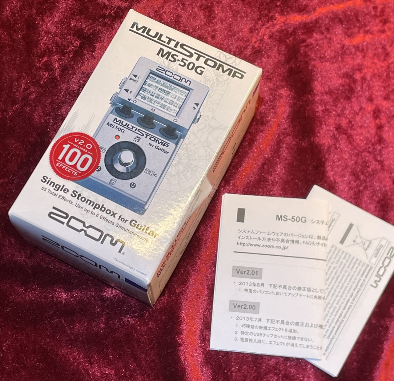 ZOOM 【中古】MS-50G MultiStomp Guitar Pedal（中古）【楽器