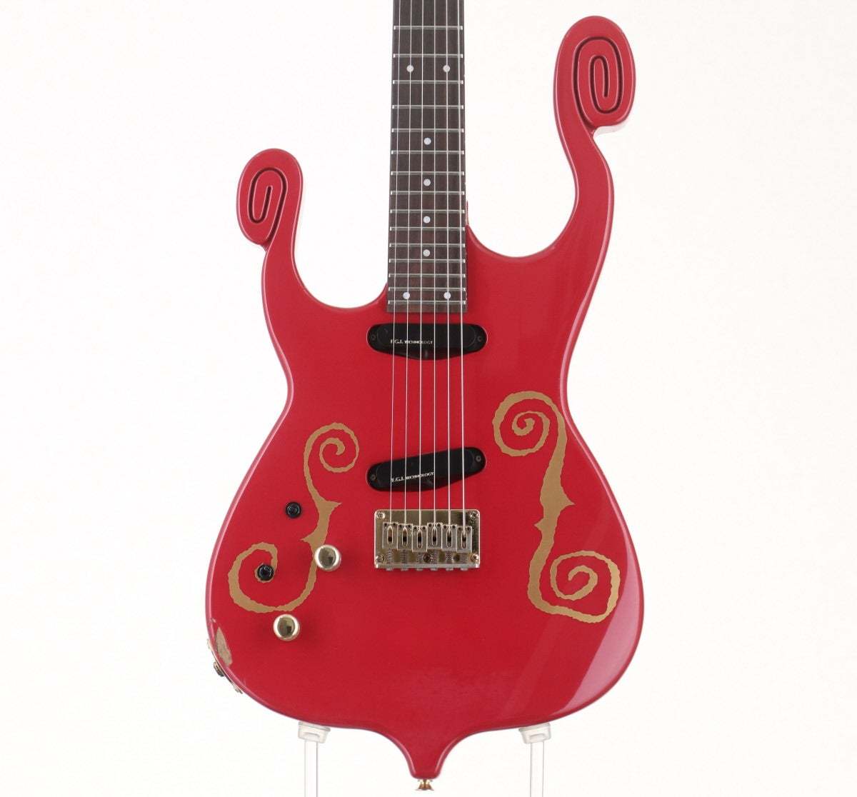 Burny エレキギター レッド弦楽器 本体のみ M2417 FERNANDES/BURNY BT-120MM RED Left-Handed【3.55kg】【横浜店】（中古