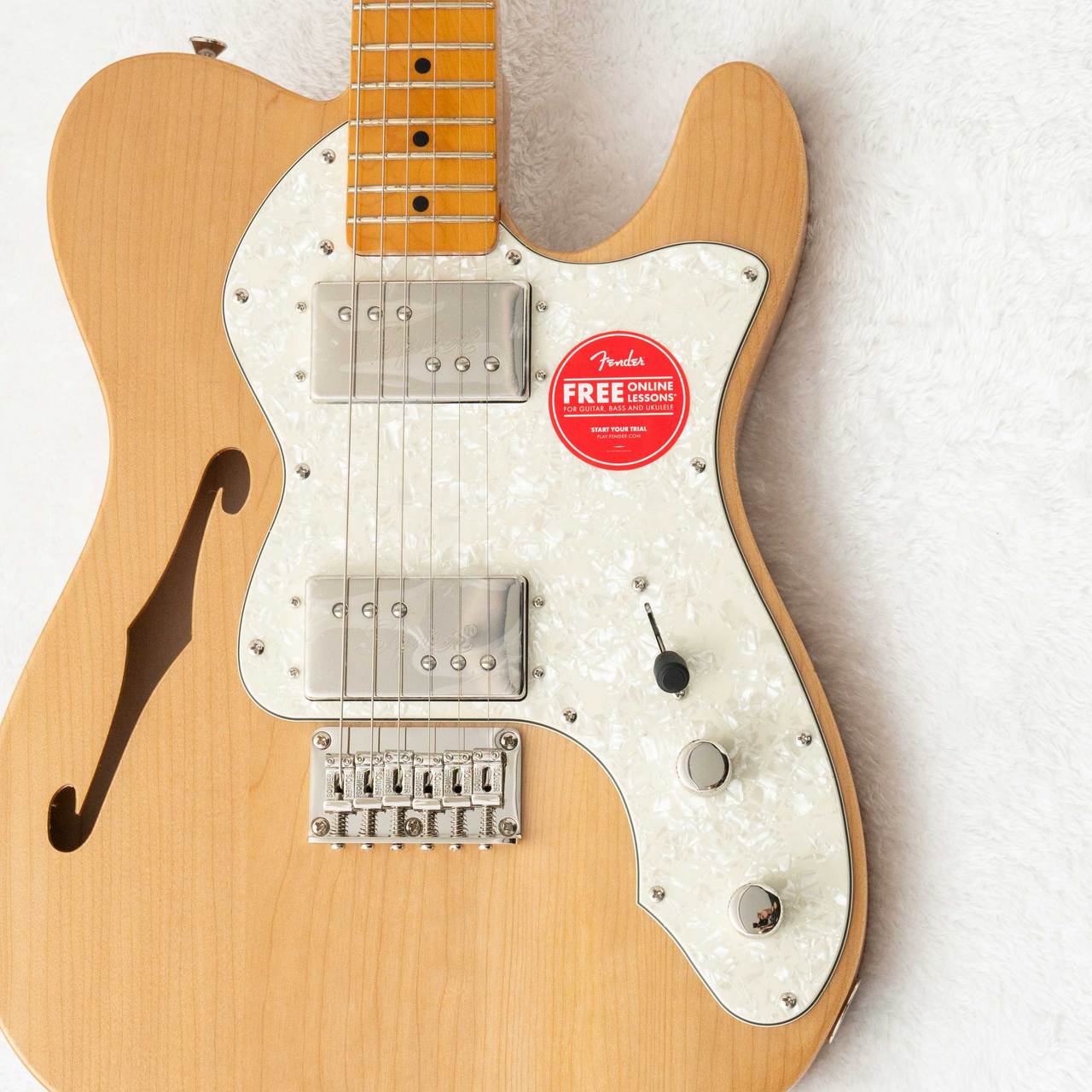 Squier by Fender Classic Vibe 70s Telecaster Thinline Natural