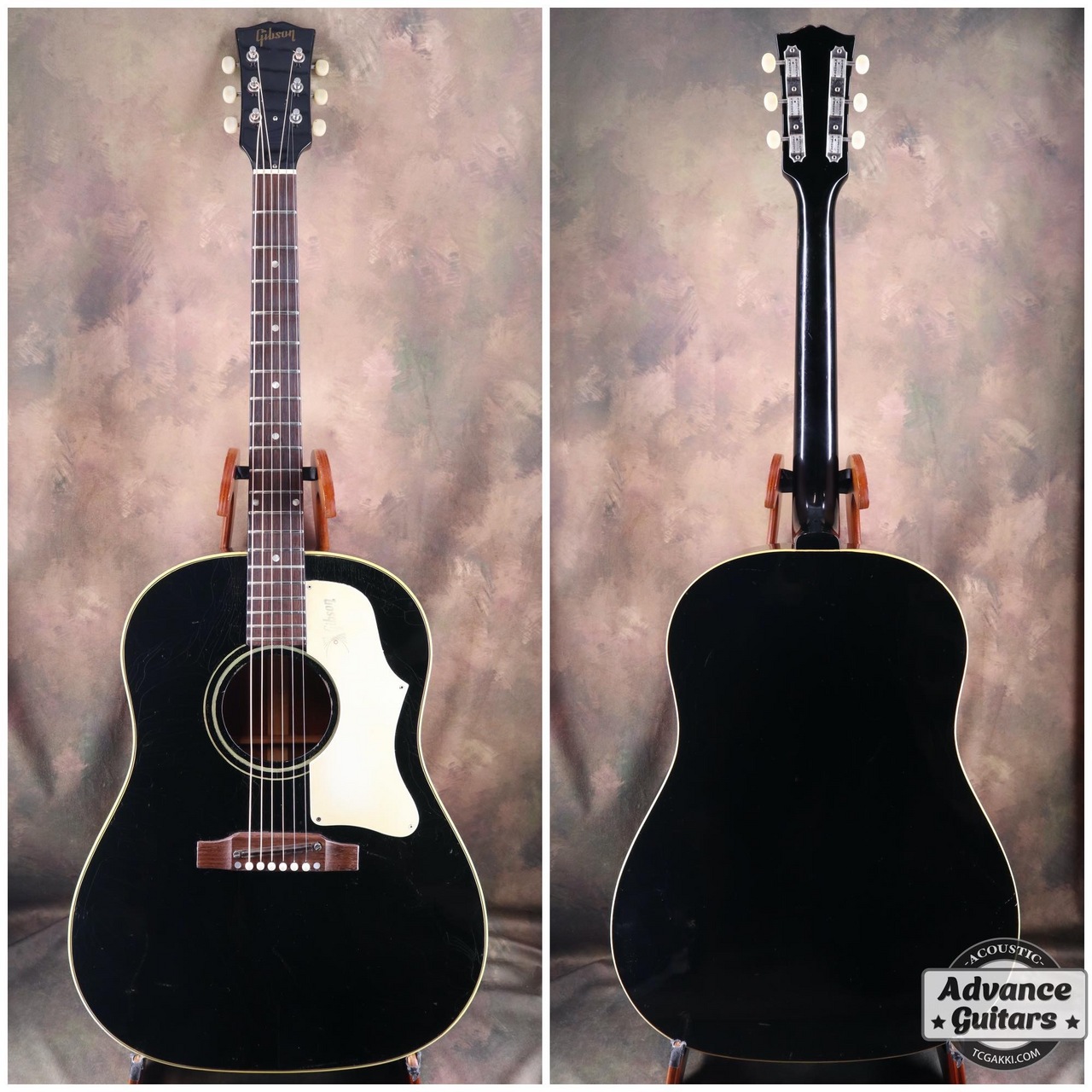 Gibson 1968年製 J-45 Ebony Black（ビンテージ）【楽器検索