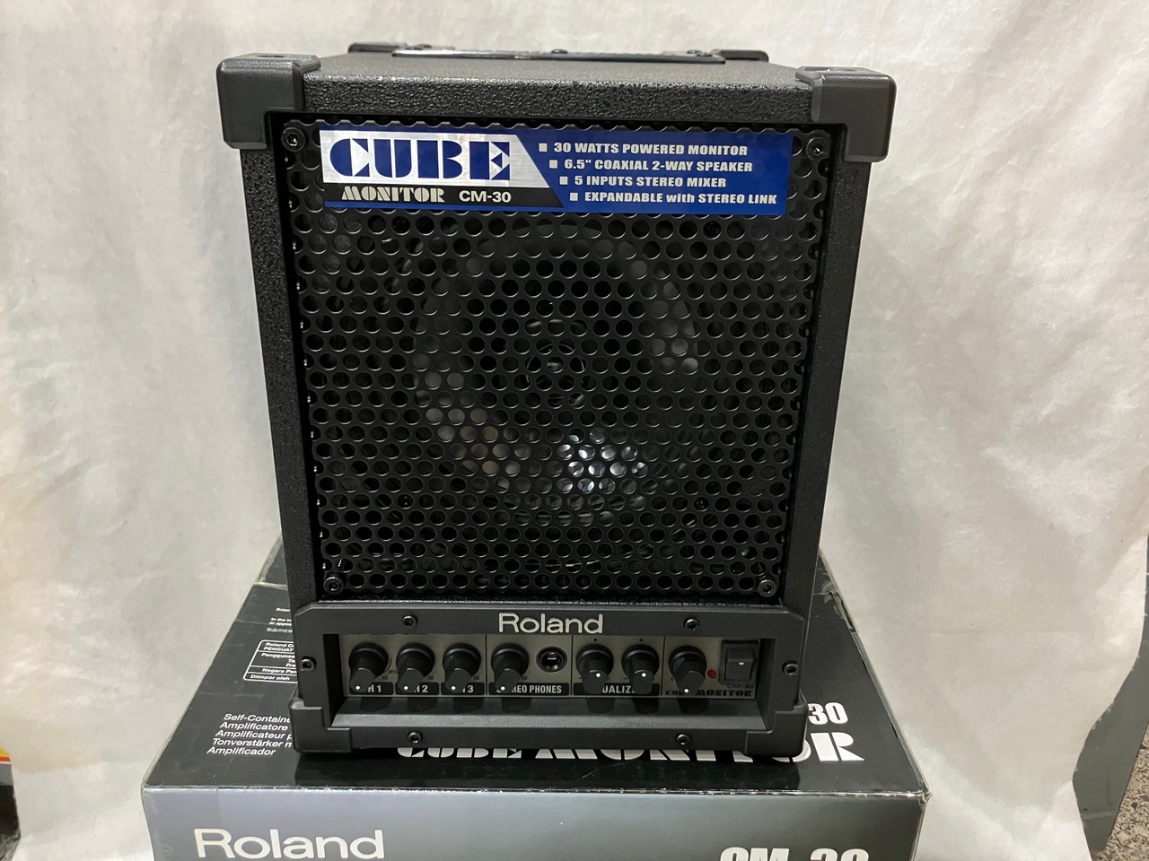 鍵盤楽器 Roland CUBE MONITOR CM-30 Roland CM-30 Cube Monitor – United States