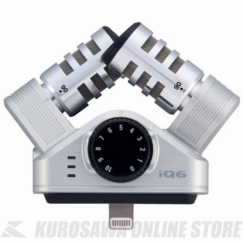 ZOOM iQ6 【スマートフォン用マイク】 ZOOM iQ6 【スマートフォン用マイク】（新品）【楽器検索デジマート】