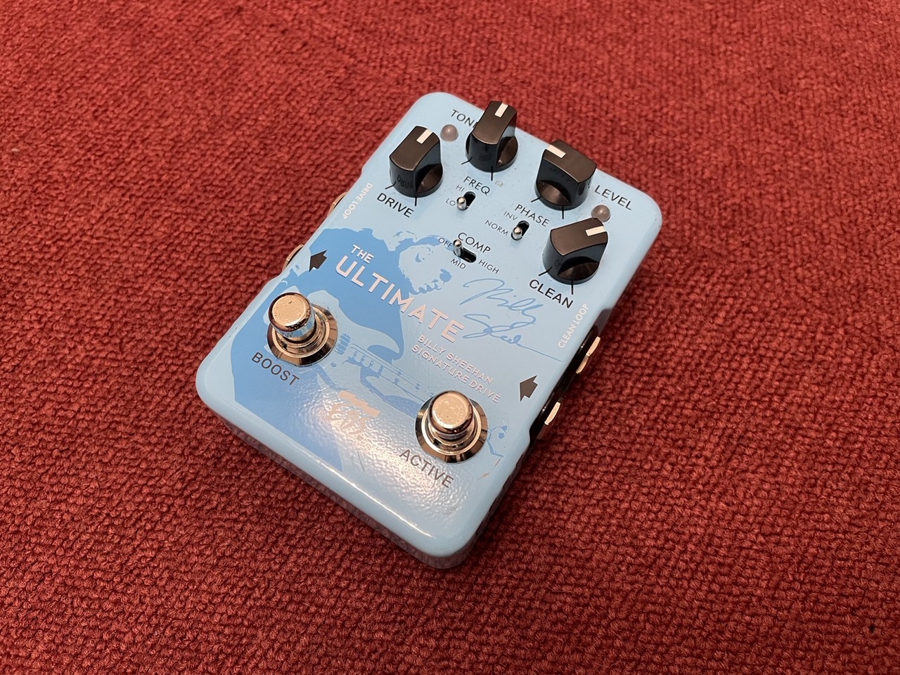 EBS ビリー・シーン Ultimate Signature Drive EBS Billy Sheehan Signature Drive ULTIMATE – モリダイラ楽器