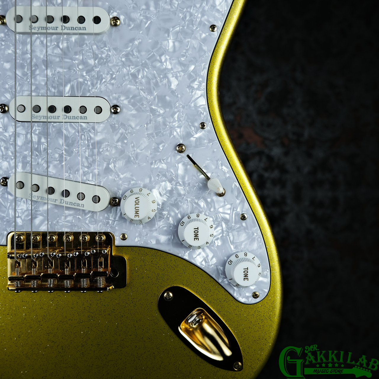 ESP SNAPPER Ohmura Custom -Eclipse Gold-【現物画像】（中古）【楽器