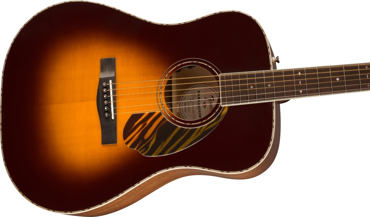 Fender PD-220E DREADNOUGHT 3-Tone Vintage Sunburst