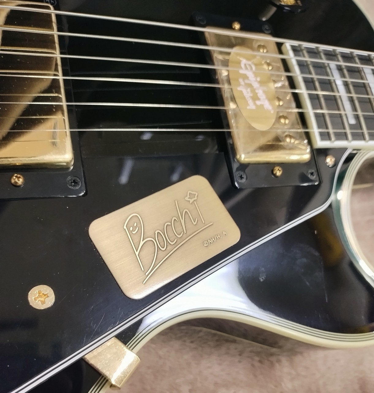 【美品】Epiphone Les Paul Custom 調整済み 試奏動画あり 美品】Epiphone Les Paul Custom 調整済み 試奏動画あり 美品