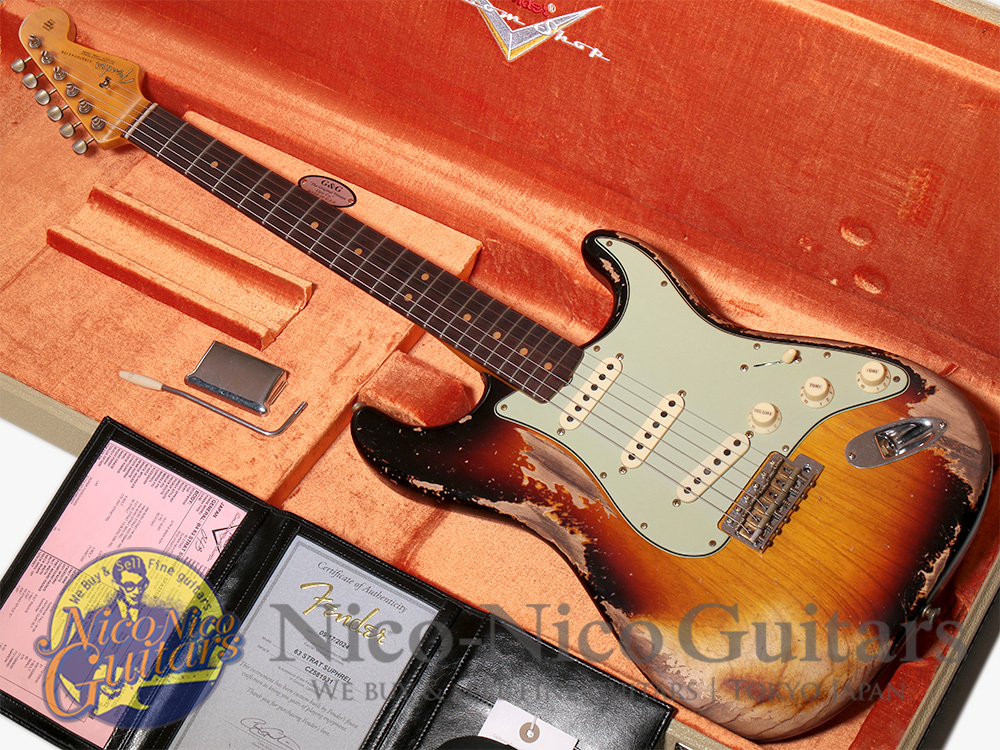 Fender Custom Shop 2024 1963 Stratocaster Super Heavy Relic (Super