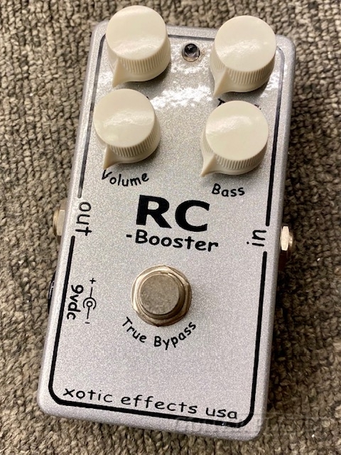 Xotic RC-Booster Limited Color Silver Glitter 【クリーンブースター ...
