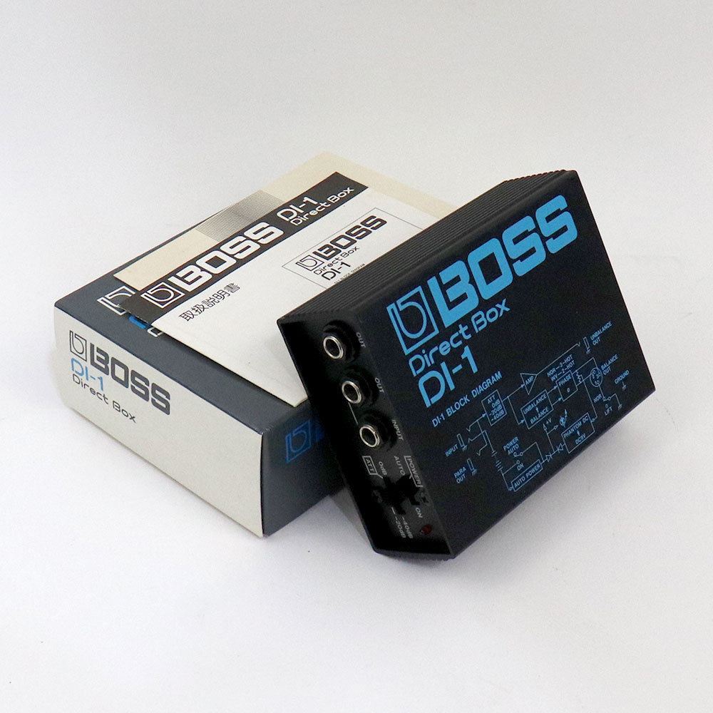 BOSS　DI-1　ダイレクトボックス Amazon.com: BOSS Direct Box (DI-1),Black : Musical Instruments