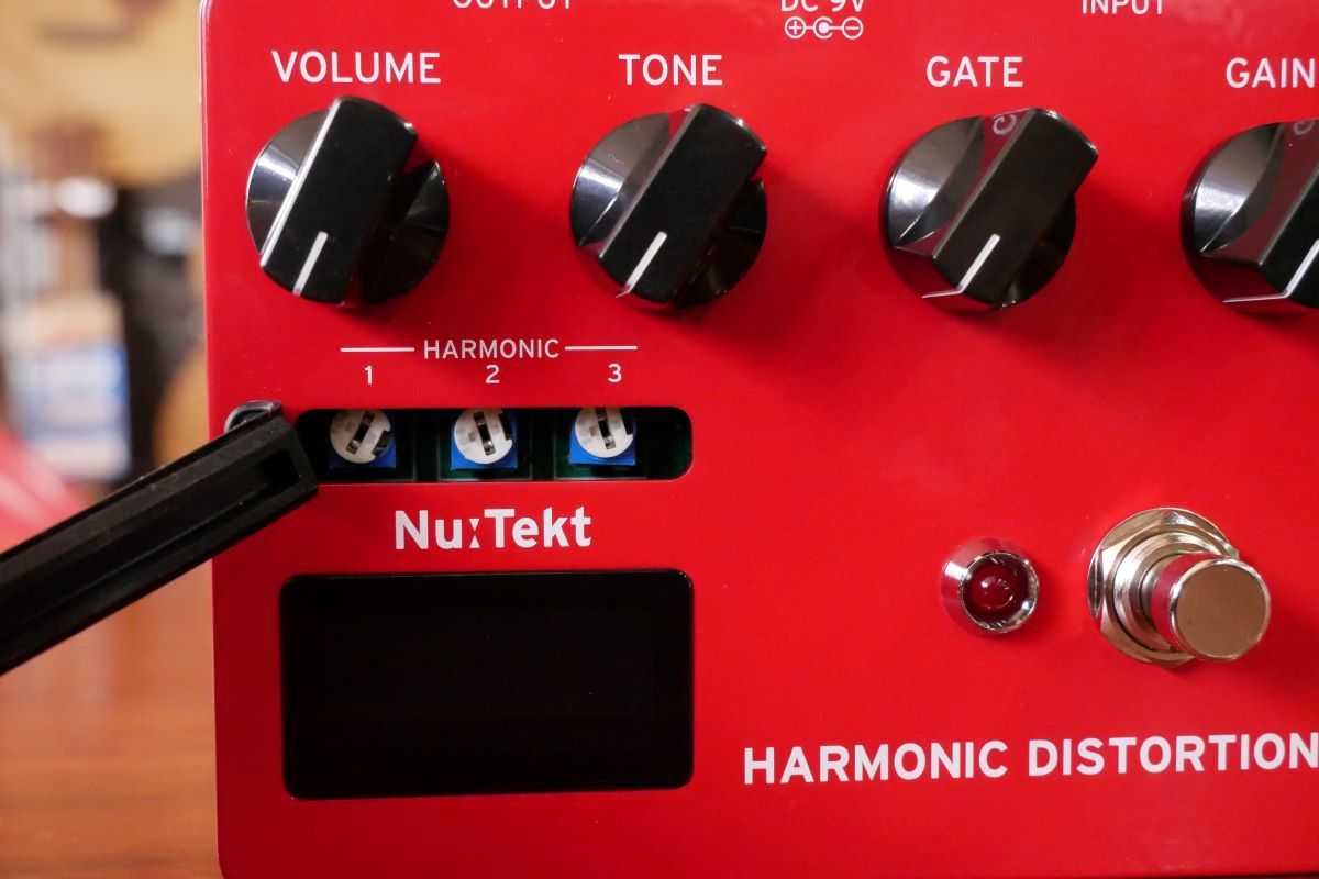 KORG Nu:Tekt HD-S HARMONIC DISTORTION種類エレキギター用