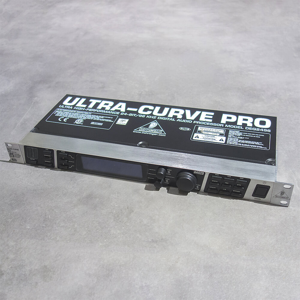 BEHRINGER ULTRA-CURVE PRO DEQ2496 中古美品！ BEHRINGER DEQ2496 ULTRACURVE PRO【中古品】（中古/送料無料）【楽器