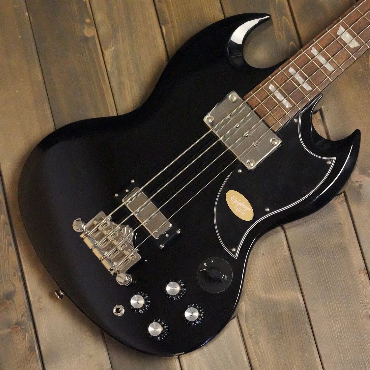 Epiphone EB-3 Bass Ebony エレキベース SGベース（新品/送料無料