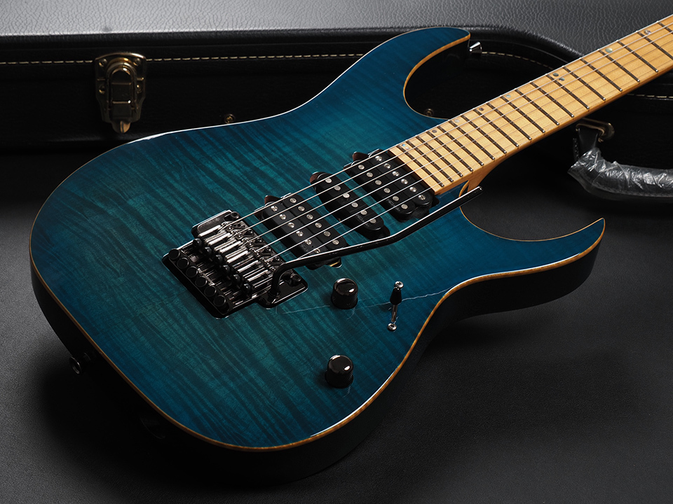 Ibanez j.custom RG8570M ~Transparent Blue~ 2004年製（中古）【楽器