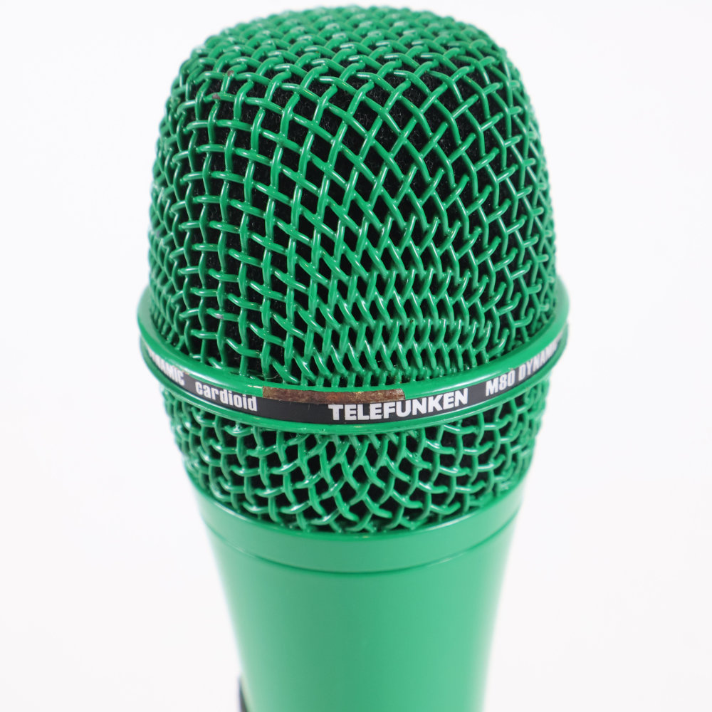 【中古】TELEFUNKEN ダイナミックマイクロホン M80 TELEFUNKEN 【中古】 TELEFUNKEN テレフンケン M80 GREEN ダイナミック
