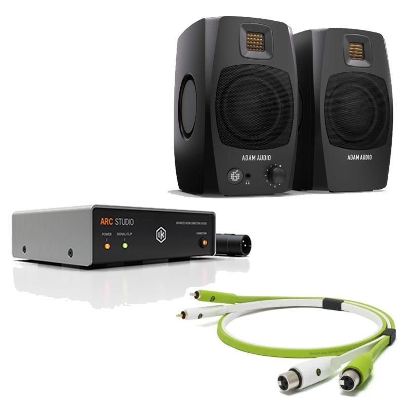 OFCケーブル使用 2.0m IK Multimedia iLoud Micro Monitor 対応