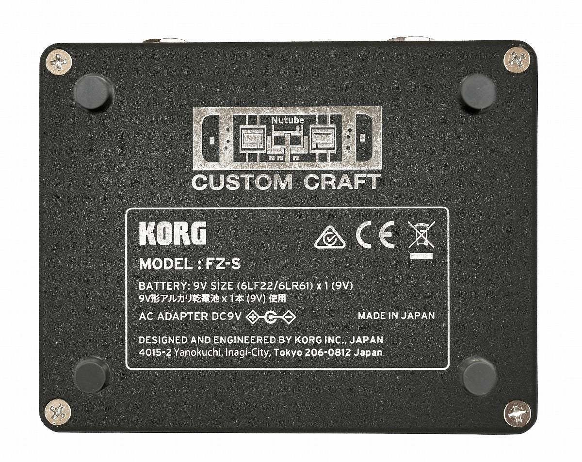 KORG FZ-S TUBE FUZZ OD-KIT CUSTOM CRAFT NUTUBE OVERDRIVE KIT