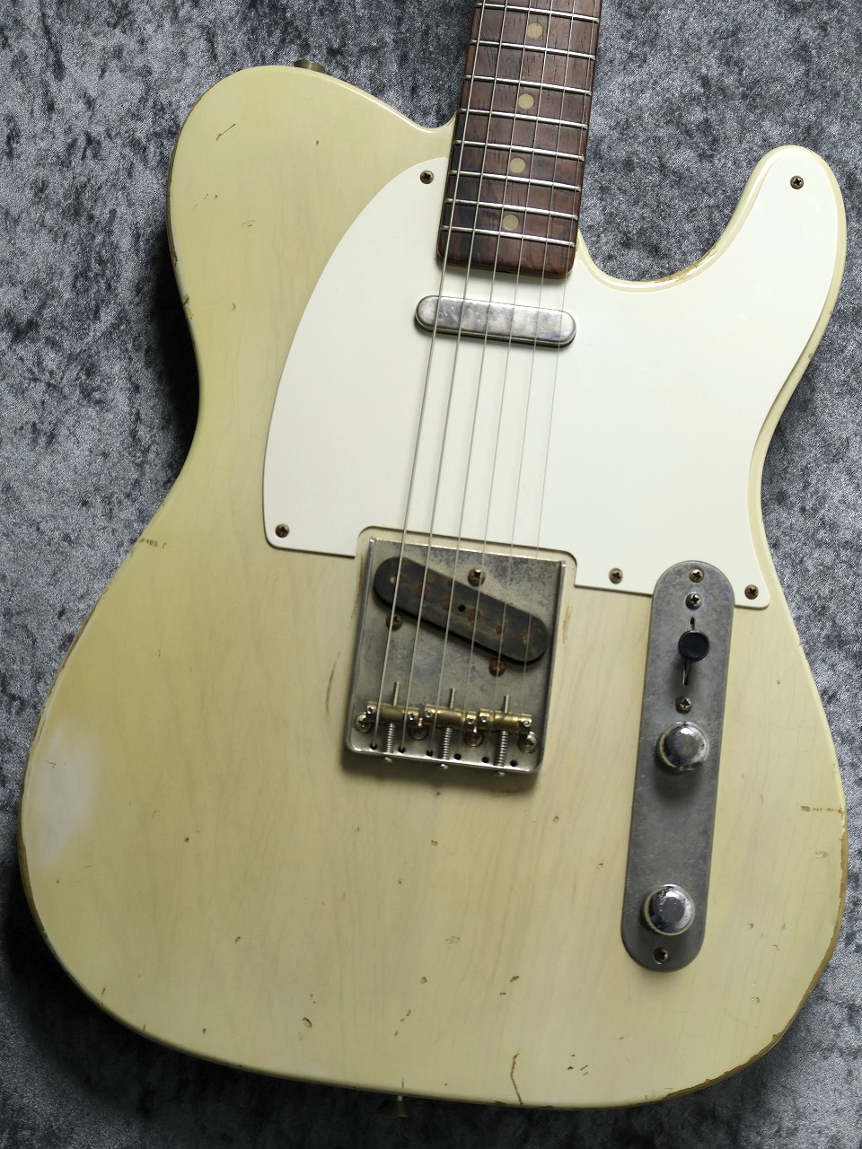 八弦小唄 60's TL Type Ash / Brazilian Rosewood FB Aged Blonde