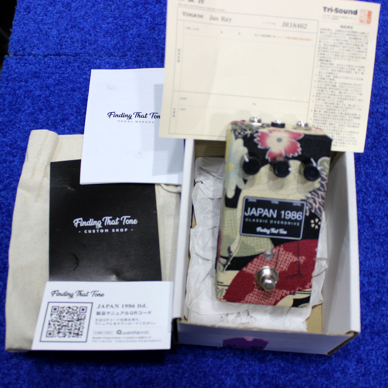 ギター Finding That Tone JAPAN TSURU Overdrive Finding That Tone / JAPAN 1986 ltd. TSURU Overdrive オーバー