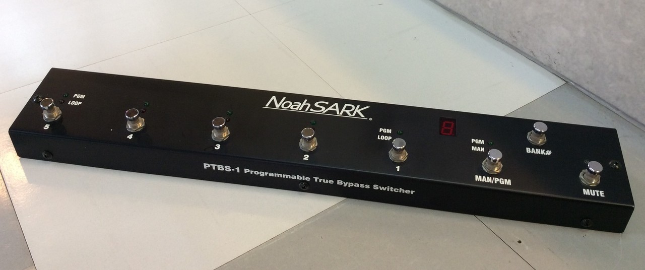 Noah'sark PTBS-1 Programmable True Bypass Switcher（中古）【楽器