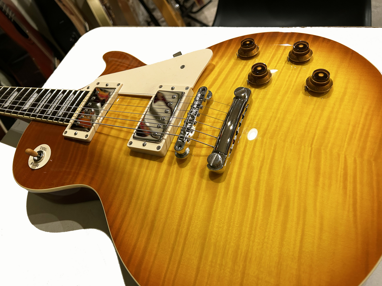 超希少!!カスタムオーダーモデル!! TOKAI LS120WF/OAK hibiki corpration ： Tokai Super Shop Limited Model