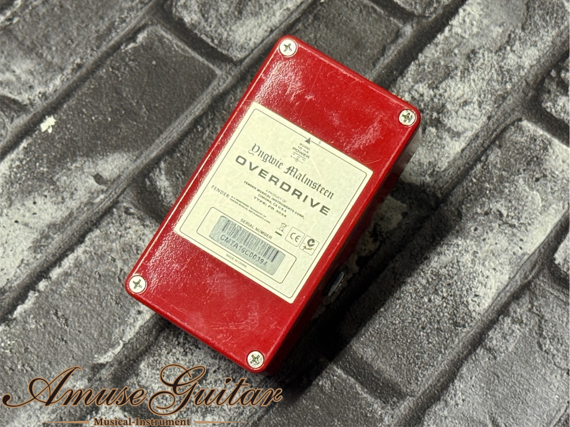 FENDER イングヴェイ‼️オーバードライブ　元箱あり Fender Yngwie Malmsteen Over Drive YJM OD（中古）【楽器検索