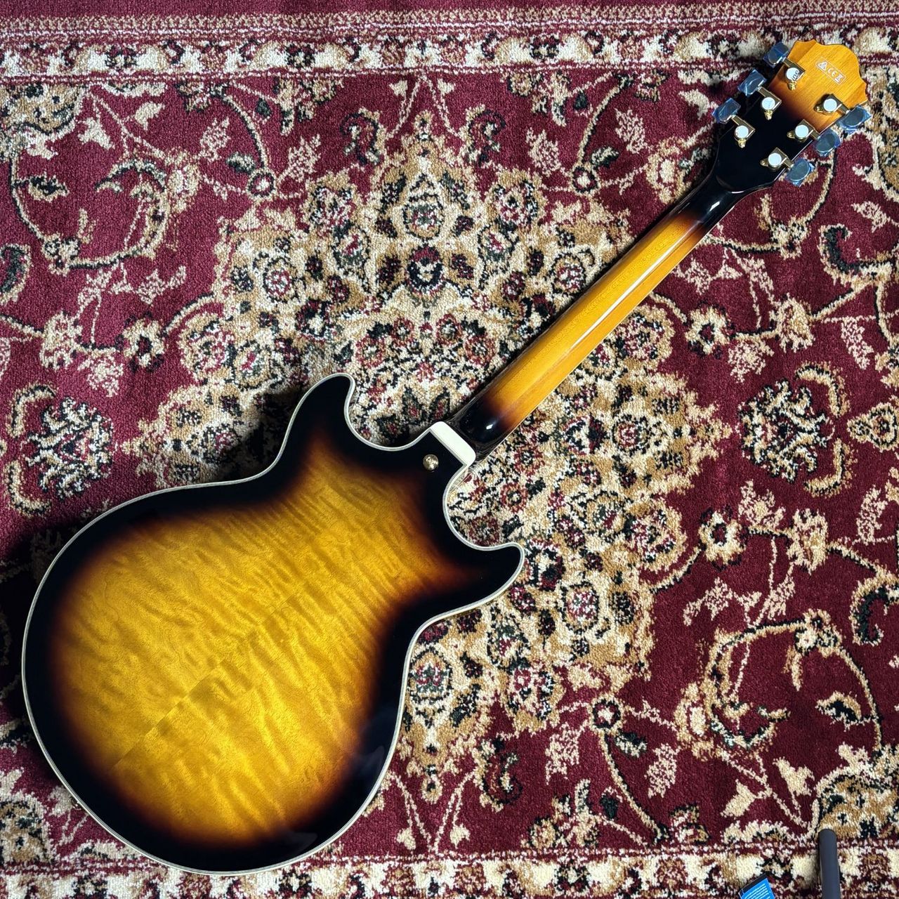 Ibanez AM93QM AYS Antique Yellow Sunburst【現物写真 / 3.36kg