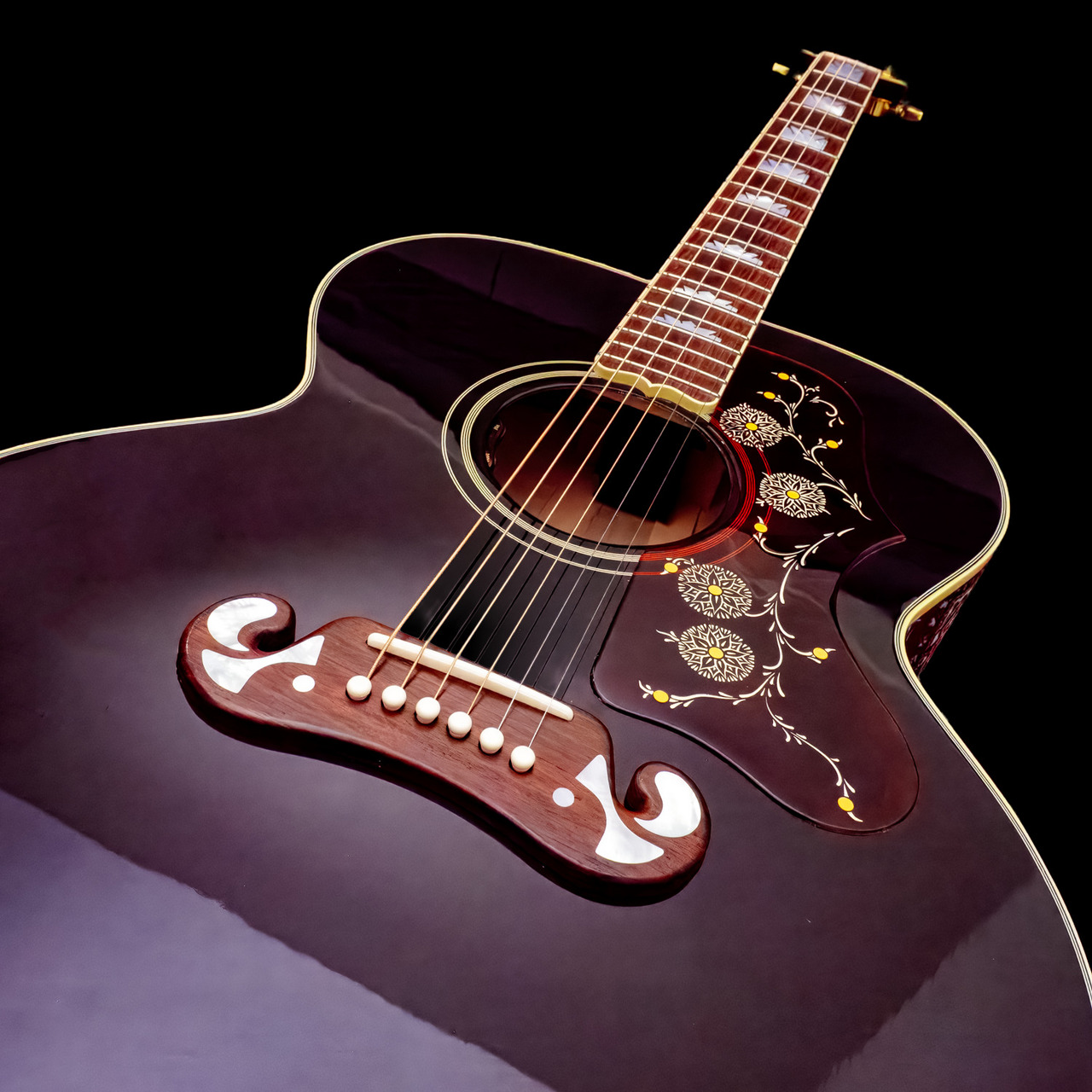 Gibson Elvis SJ-200【出荷前調整】【迅速発送】【現物画像】（新品