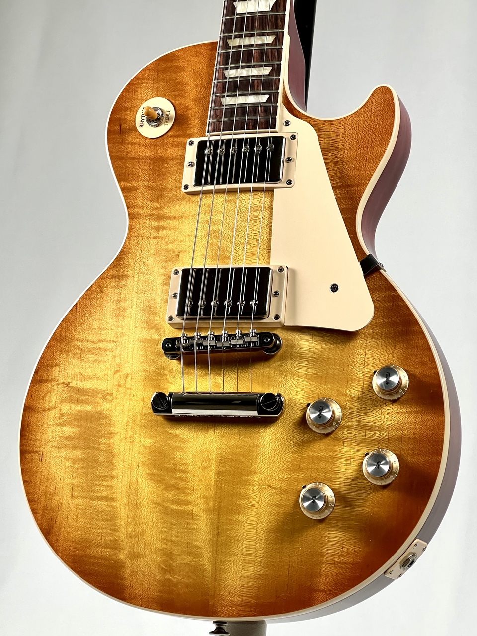 メイプルカラー？　ハムバッカー？　レスポール？　ノーブランド Gibson Les Paul Deluxe Gold Top|ドルフィンギターズ