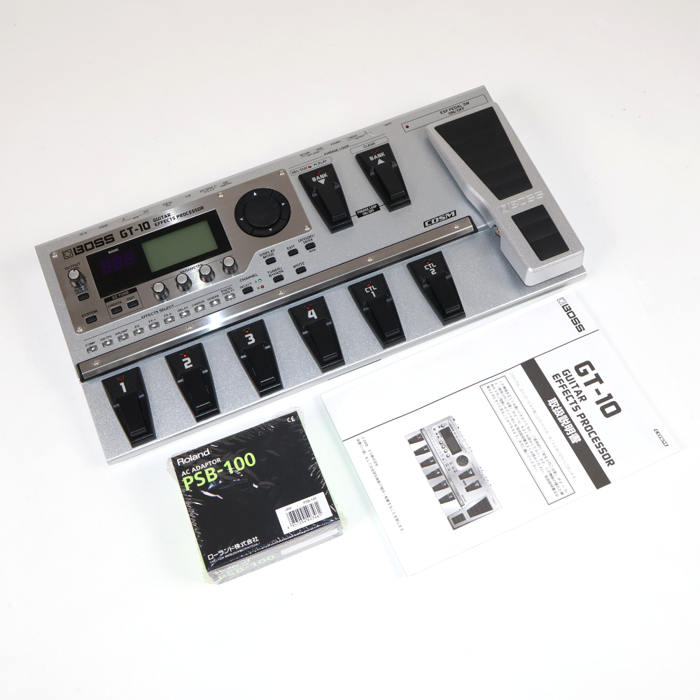 ジャンク BOSS GT-10 ギターエフェクター Boss GT-10 Guitar Effects Processor w/ box, power supply | eBay