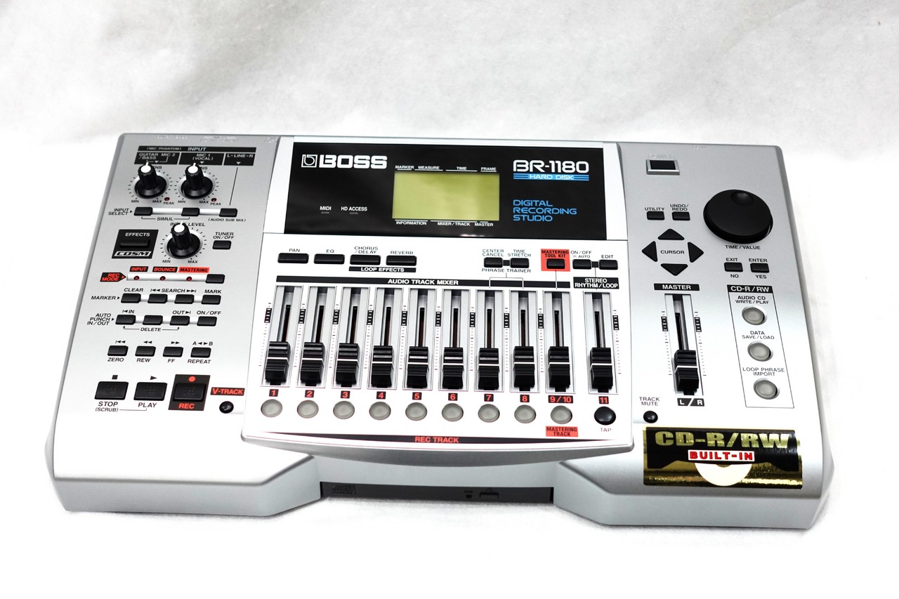 BOSS BR1180CD MTR CD-RW レコーダー 【超美品中古!】（中古