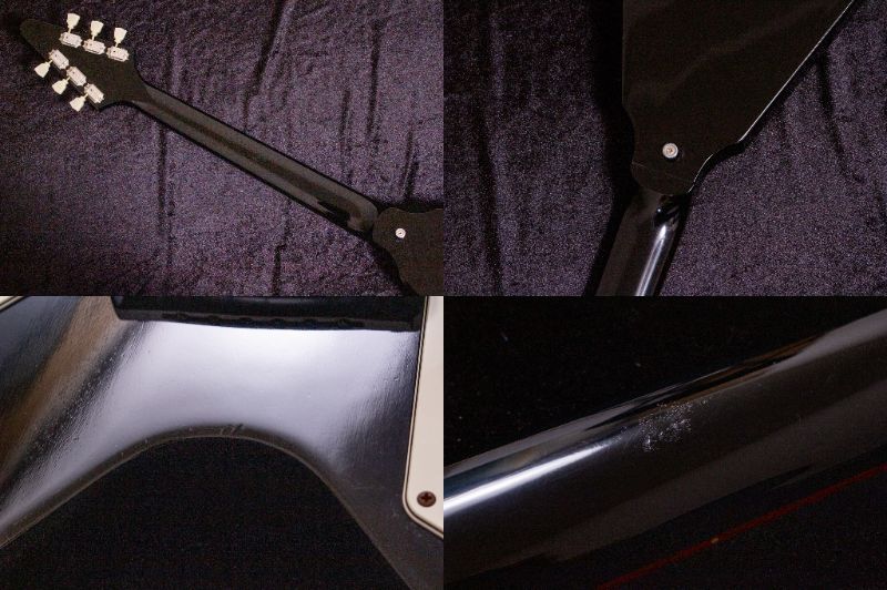 Gibson Flying V '67 Mod Ebony #01151472 3.2kg【委託品】【TONIQ横浜