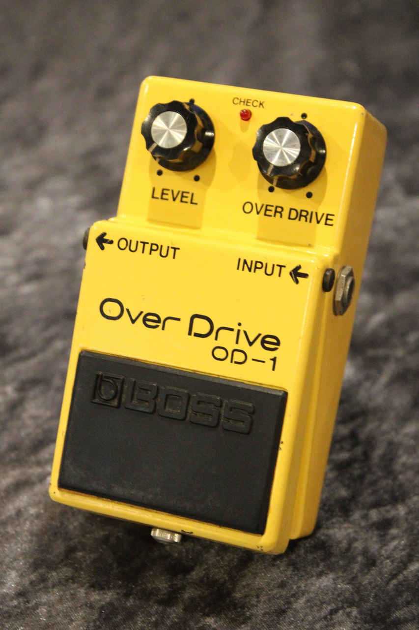 BOSS OD-1 Over Drive #8200【最初期/1979年製】【銀ネジ】【RC3403ADB